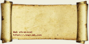 Anđa Zakić vizit kartica